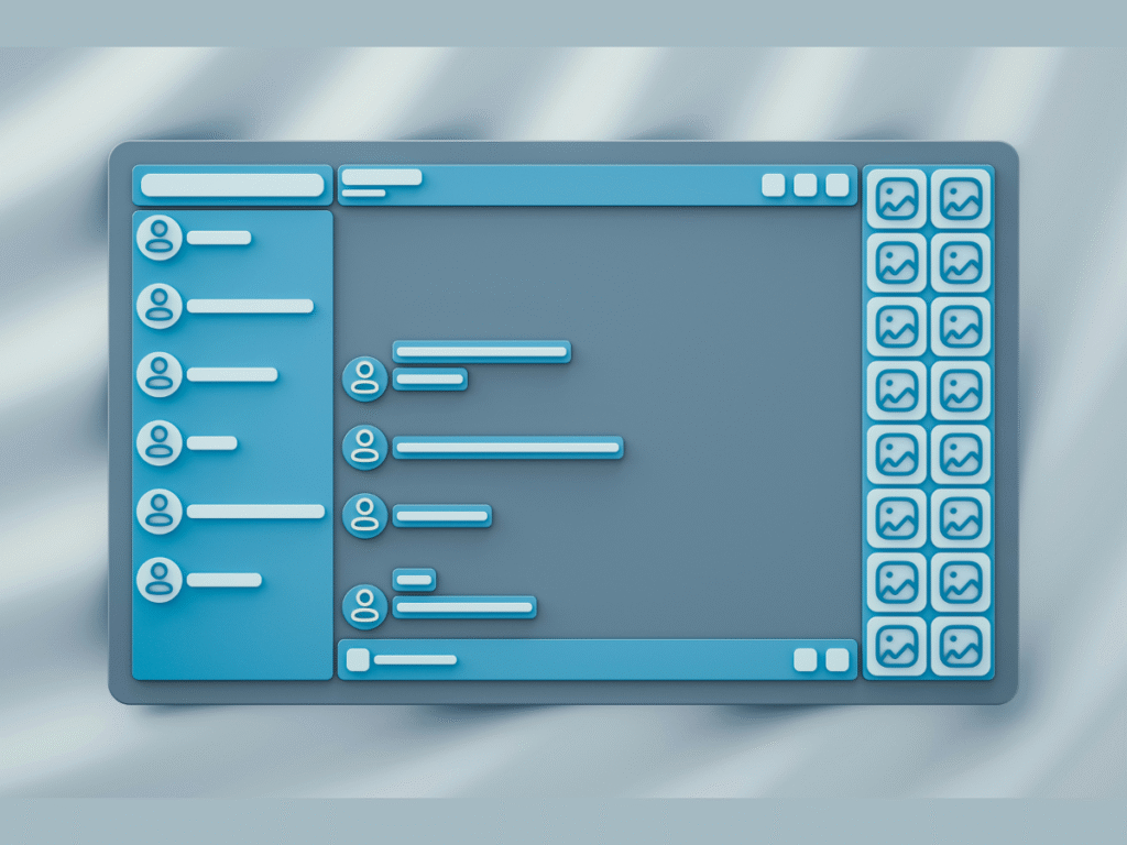 animated picture of a applications elements poping