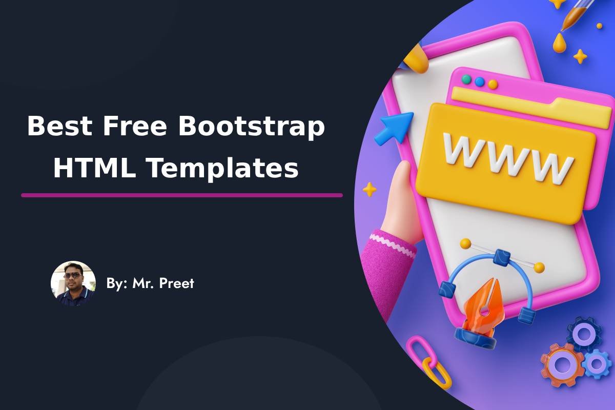 Best Free Bootstrap HTML Templates for 2025