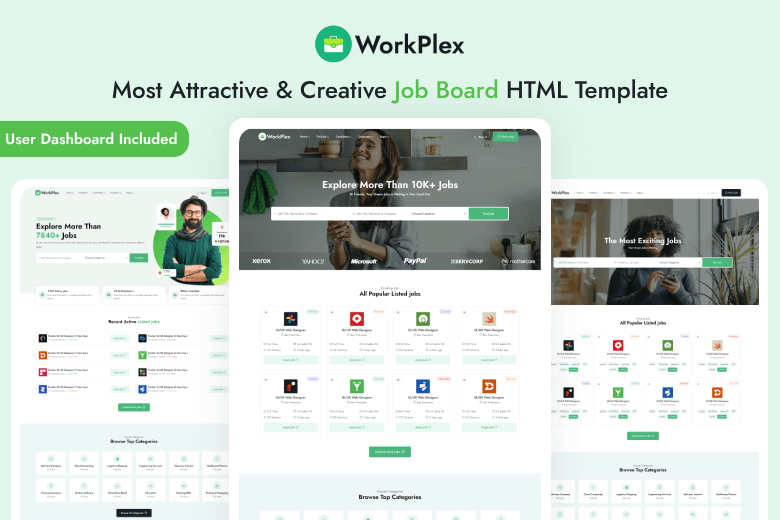 Workplex Job Board Template