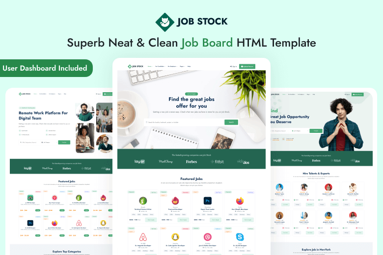 Job Stock Job Board HTML Template