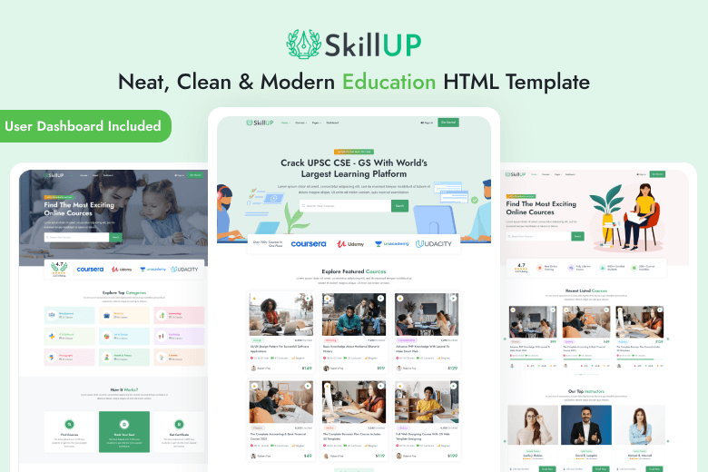 Education template